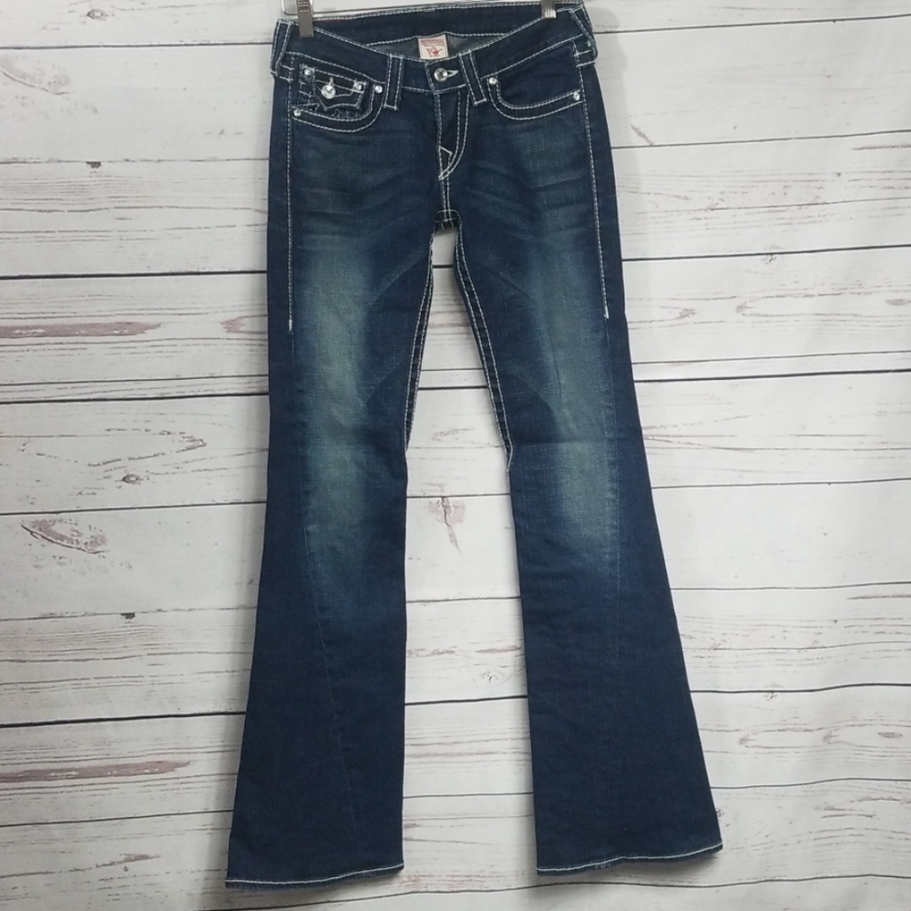 True Religion Disco Joey Big T Flare Size 27x33